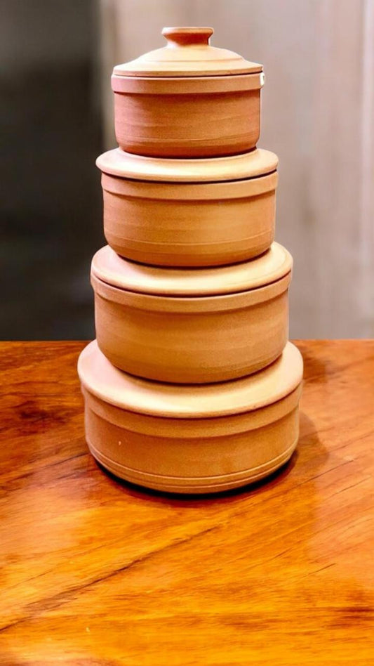 Nile Feast Set — Large Clay Cooking Pots
