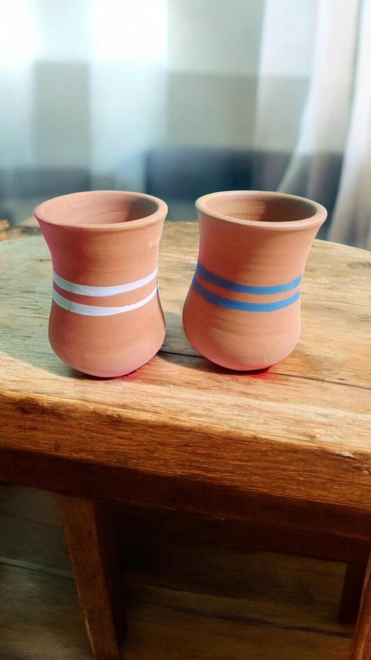 Nile Clay Duo — Espresso & Turkish Coffee Cups