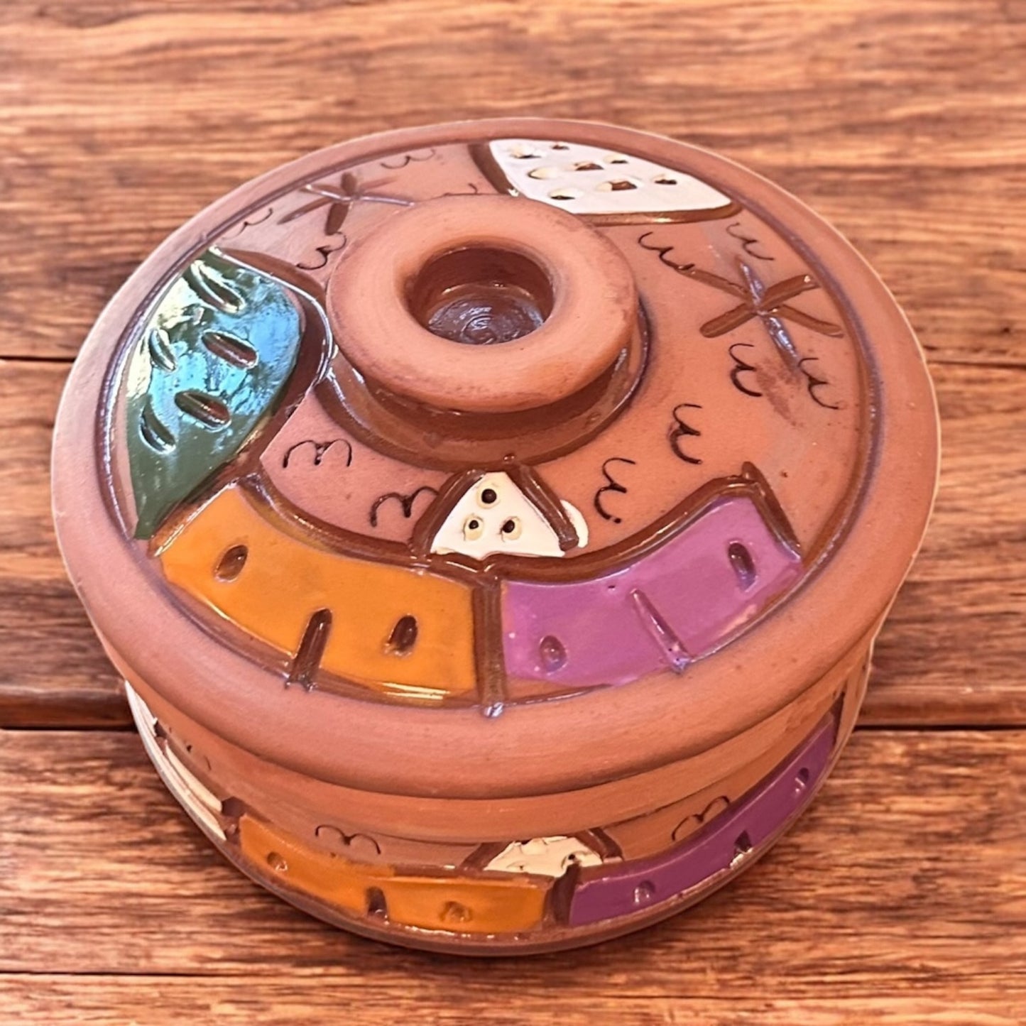 Handmade Small Egyptian Clay Pot – Traditional Slow Cooking Tagine