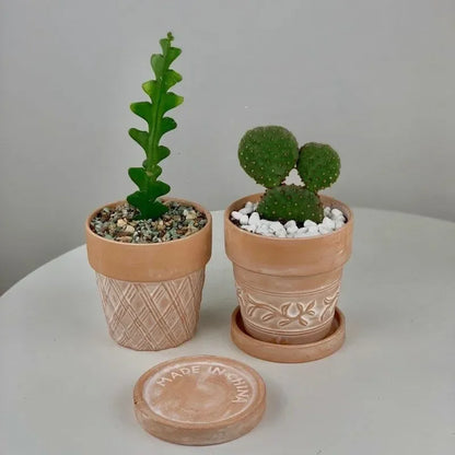 Vaso per fiori in ceramica rossa, vaso per piante in terracotta, fioriere in argilla per cactus e piante grasse, vasi da giardino, forniture per il giardino