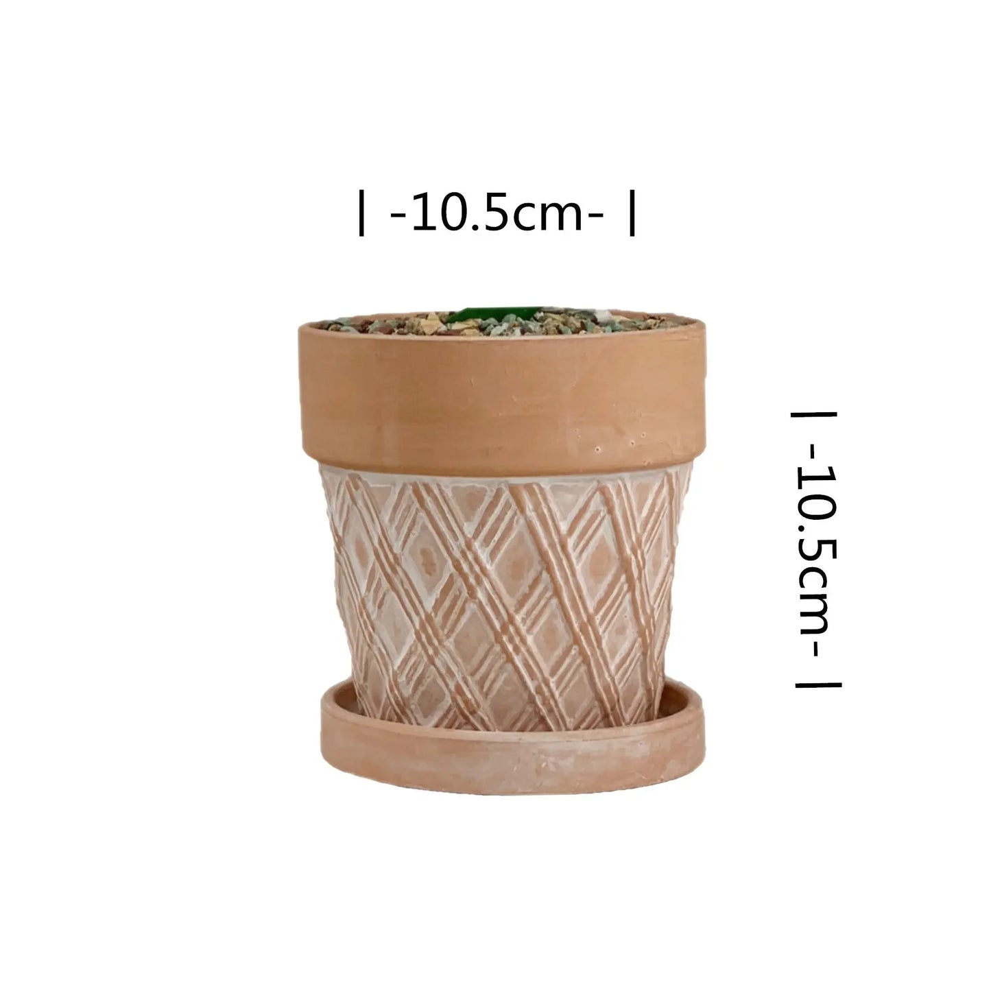 Vaso per fiori in ceramica rossa, vaso per piante in terracotta, fioriere in argilla per cactus e piante grasse, vasi da giardino, forniture per il giardino