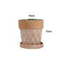 Vaso per fiori in ceramica rossa, vaso per piante in terracotta, fioriere in argilla per cactus e piante grasse, vasi da giardino, forniture per il giardino