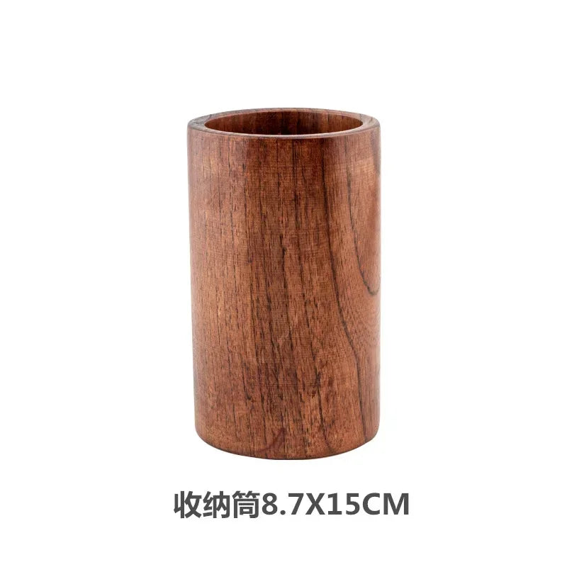 Cucchiaio da cucina in teak naturale, paletta da cucina, spatola in legno, set di utensili antiaderenti per cucinare con ganci per appendere, set di utensili da cucina